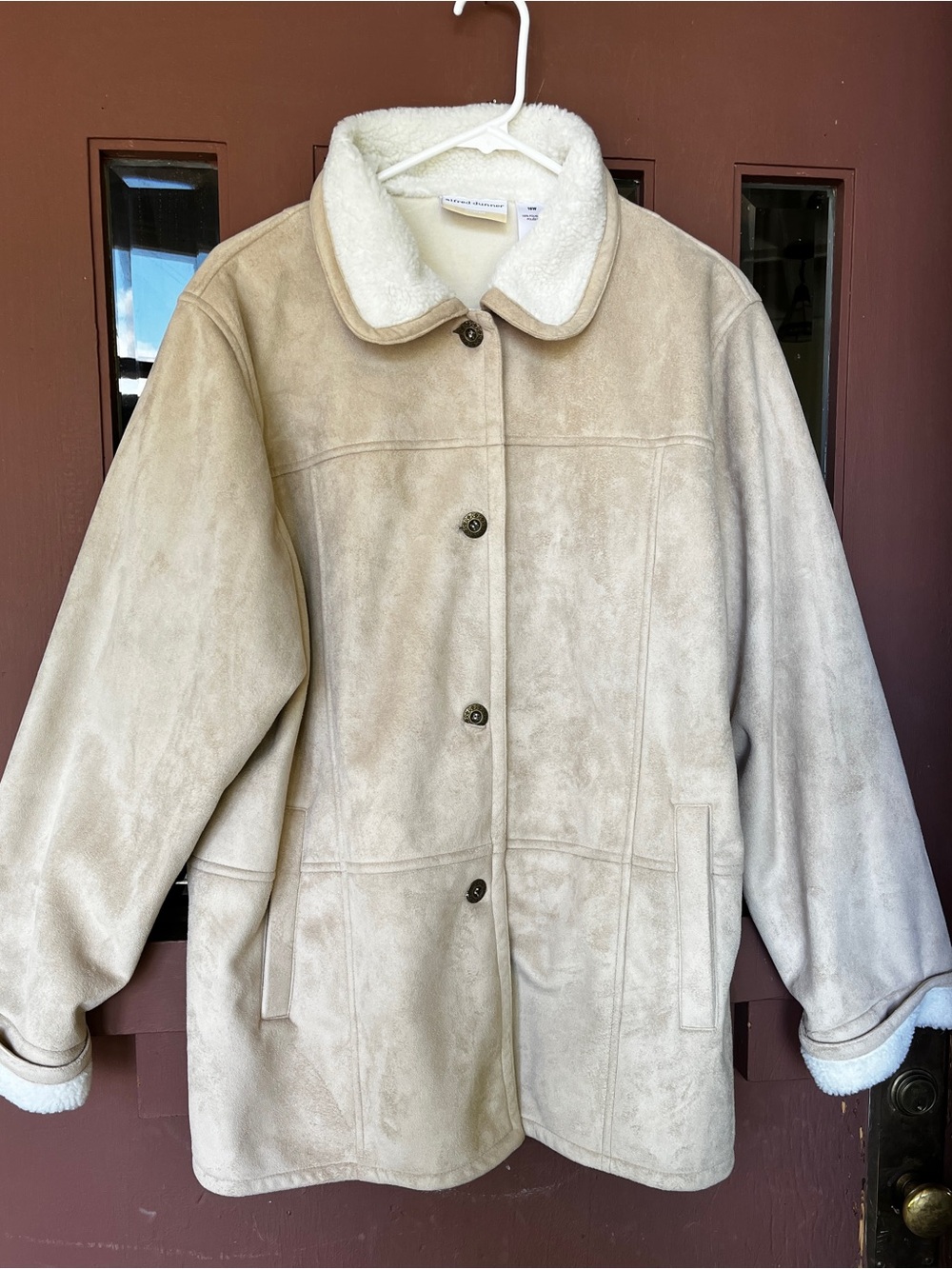 ALFRED DUNNER FAUx FUR WOMENS  soft 16w jacket